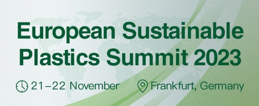 European Sustainable Plastics Summit 2023