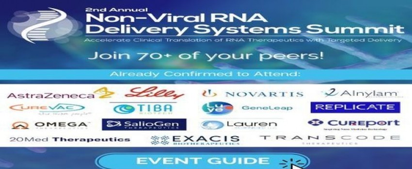 2nd Non-Viral RNA Delivery Systems Summit
