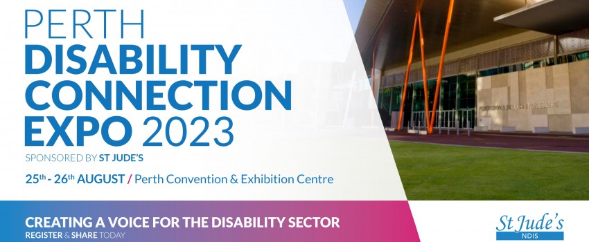 Perth Disability Connection Expo 2023 sponsored by St Jude's NDIS