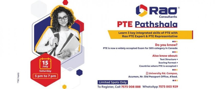 Free PTE Seminar - Rao Consultants