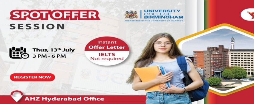 University College Birmingham Spot Offer Day!