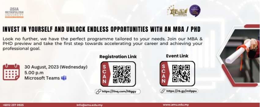 ELEVATE YOUR BUSINESS AND LEADERSHIP SKILLS THROUGH OUR PRESTIGIOUS MBA/PHD