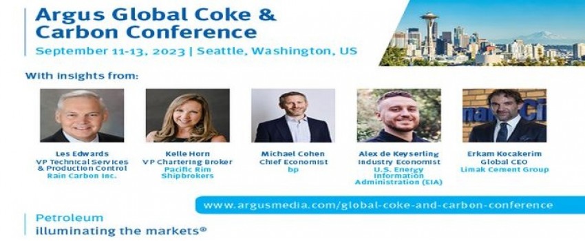 Argus Global Coke and Carbon Conference | September 11-13, 2023 | Seattle, Washington, US