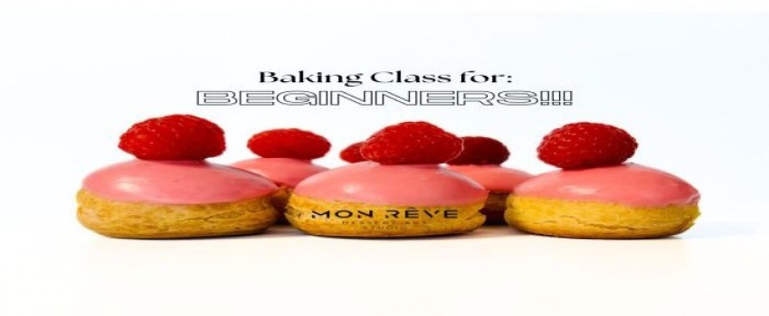 Raspberry Cream Puff Baking Class