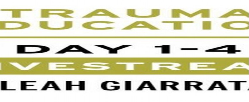 Treating PTSD + Complex Trauma with Dr Leah Giarratano 2-3 + 9-10 May 2024 Livestream - Texas US