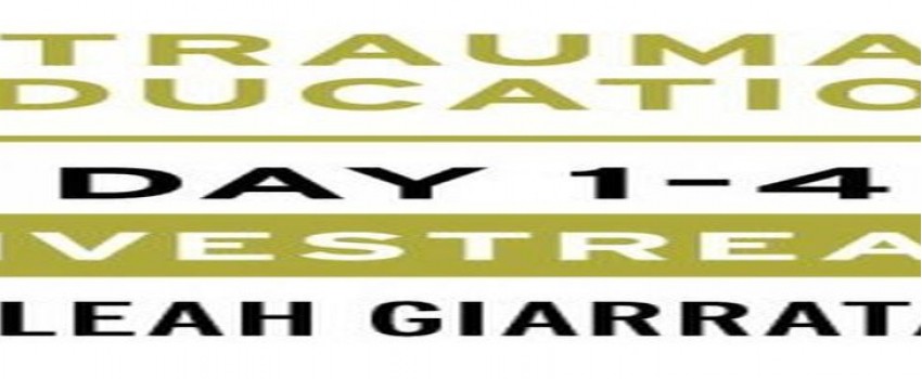 Treating PTSD + Complex Trauma with Dr Leah Giarratano 2-3 + 9-10 May 2024 Livestream - Florida US