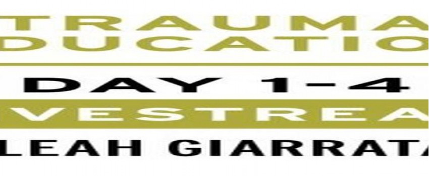 Treating PTSD + Complex Trauma with Dr Leah Giarratano 2-3 + 9-10 May 2024 Livestream - Georgia US