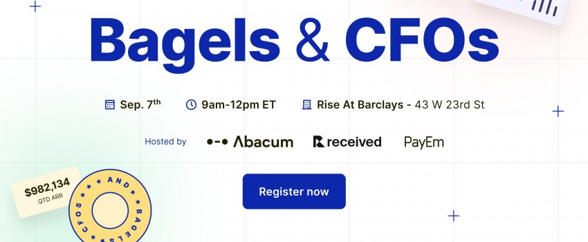 Bagels & CFOs ????☕
