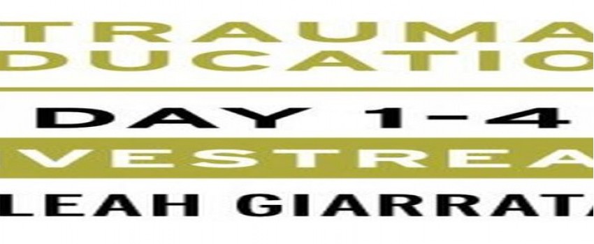 Treating PTSD + Complex Trauma with Dr Leah Giarratano 2-3 + 9-10 May 2024 Livestream - Delaware US