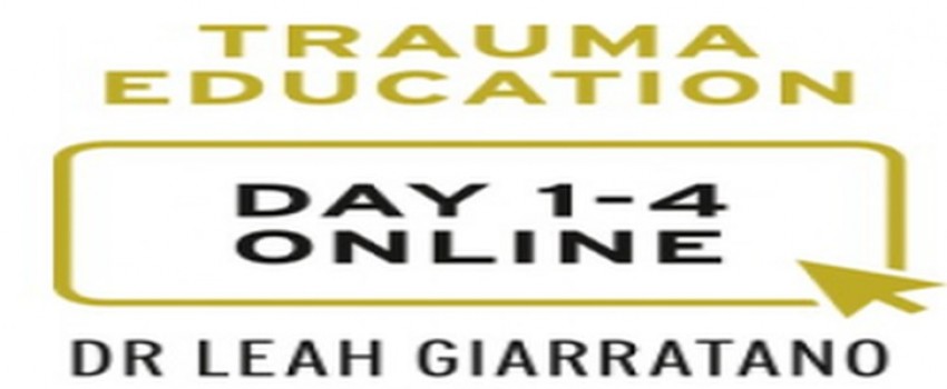 Treating PTSD and Complex Trauma (Day 1-4) with Dr Leah Giarratano online on-demand - Wisconsin