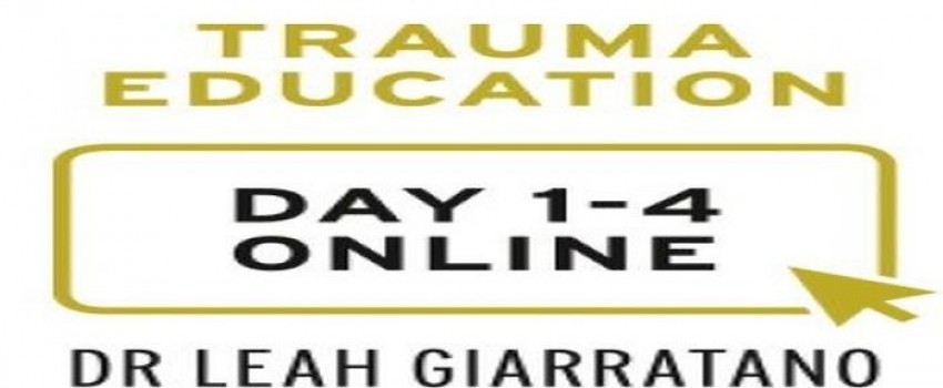 Treating PTSD and Complex Trauma (Day 1-4) with Dr Leah Giarratano online on-demand - Minnesota
