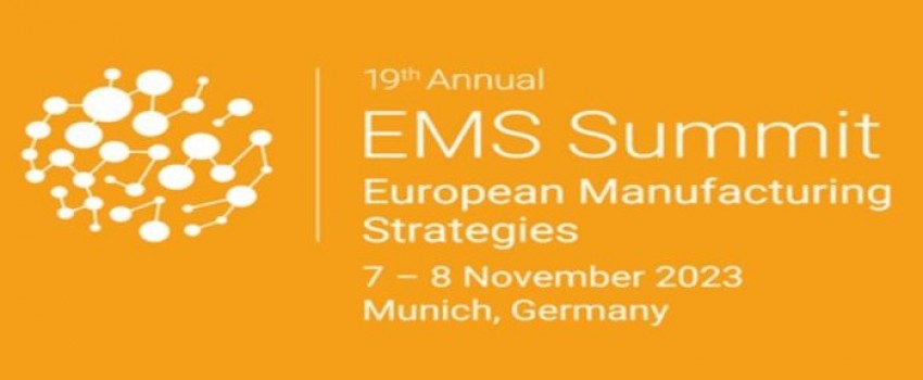 European Manufacturing Strategies Summit 2023