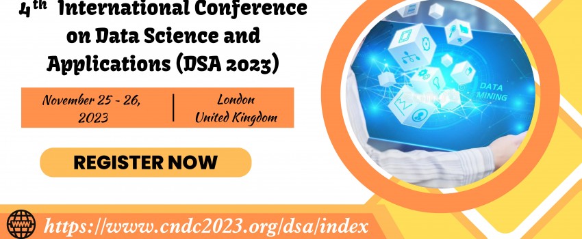 4th International Conference on Data Science and Applications (DSA 2023)