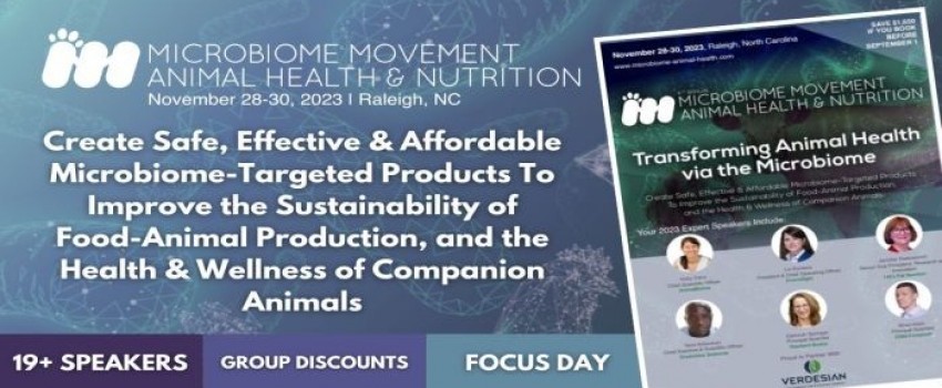 Microbiome Movement - Animal Health and Nutrition Summit 2023