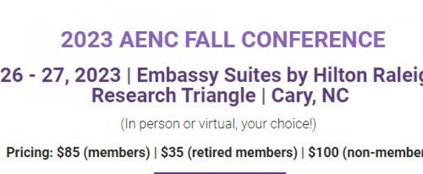 AENC FALL CONFERENCE