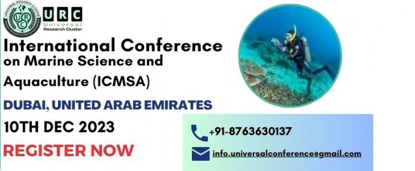 International Conference on Marine Science and Aquaculture (ICMSA)