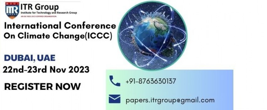 International Conference on Climate Change(ICCC)