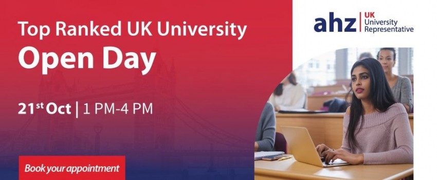 Top-Ranked UK Universities Virtual Open Day!