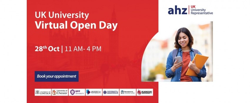 Top UK Universities Virtual Open Day!