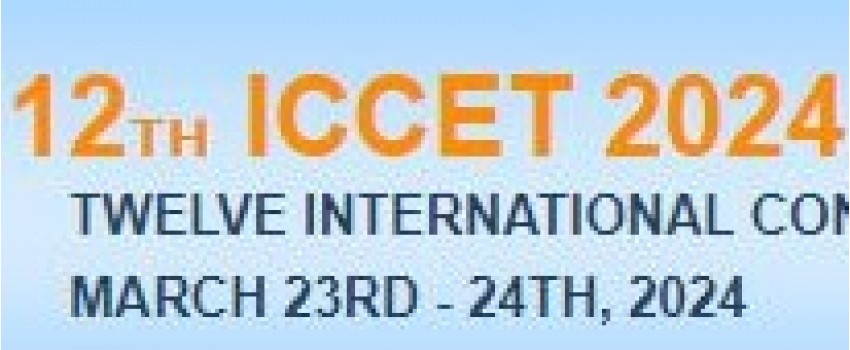 12th International Conference on Contemporary Engineering and Technology