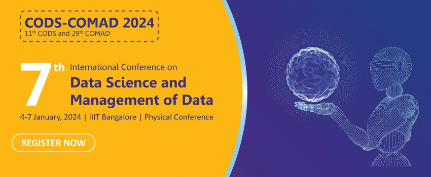 International Conference on Data Science & Management of Data