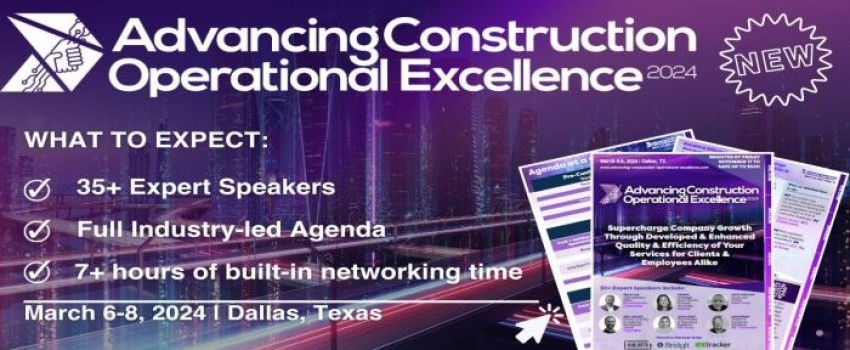 Advancing Construction Operational Excellence 2024