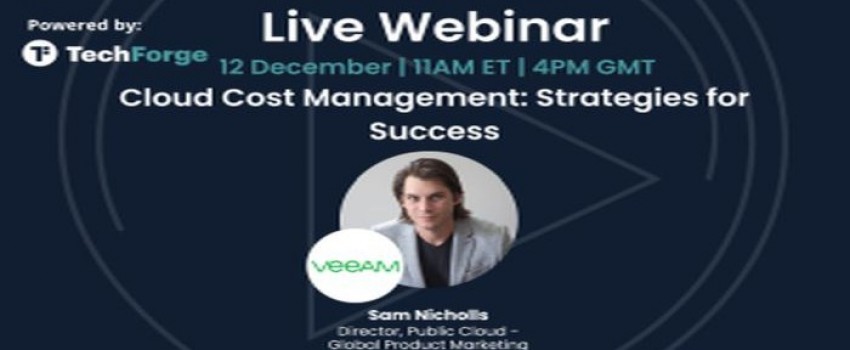 Webinar - Cloud Cost Management: Strategies for Success