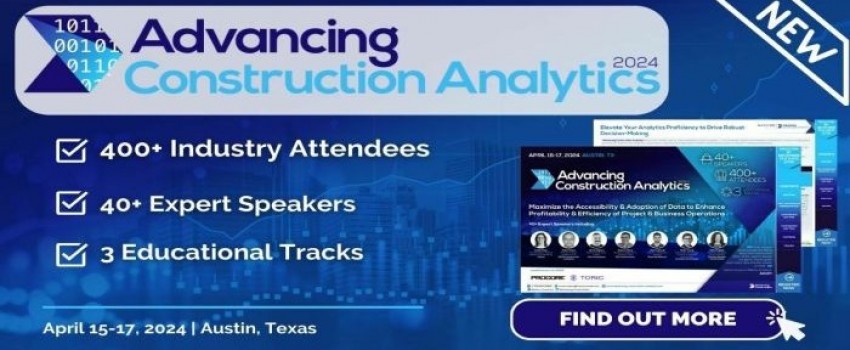 Advancing Construction Analytics 2024