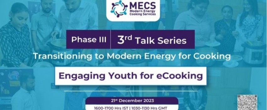  Transitioning to Modern Energy for Cooking: Engaging Youth For eCooking