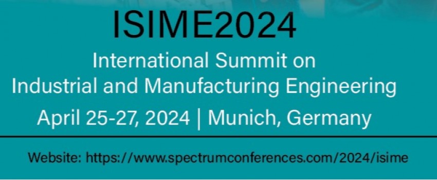 INTERNATIONAL SUMMIT ON INDUSTRIAL AND MANUFACTURING ENGINEERING