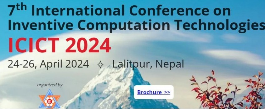 International Conference on Inventive Computation Technologies
