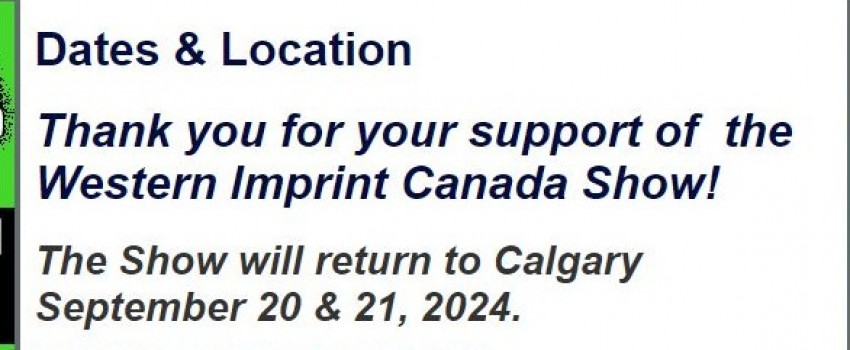 Imprint Canada Show - Calgary