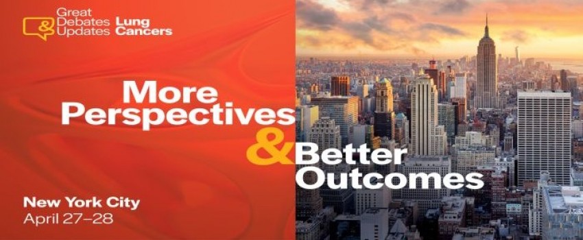 Great Debates and Updates in Lung Cancers | April 27-28 | New York City