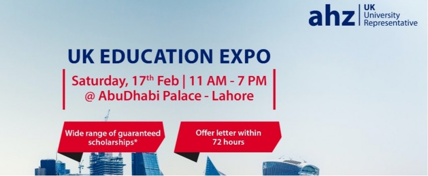 UK Education Expo 2024 at AbuDhabi Palace Lahore