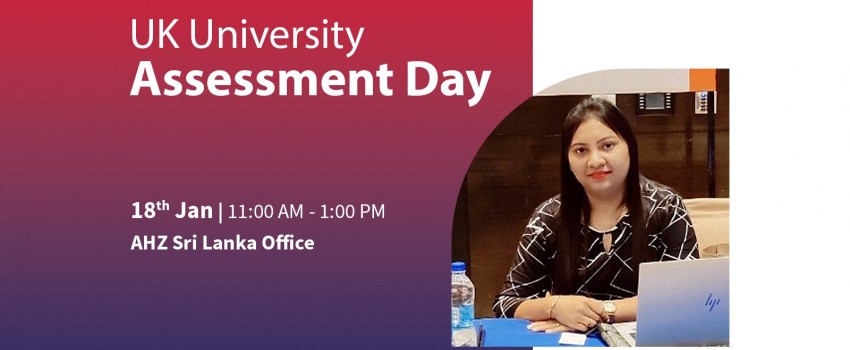 Coventry University Assessment Day | AHZ Sri Lanka