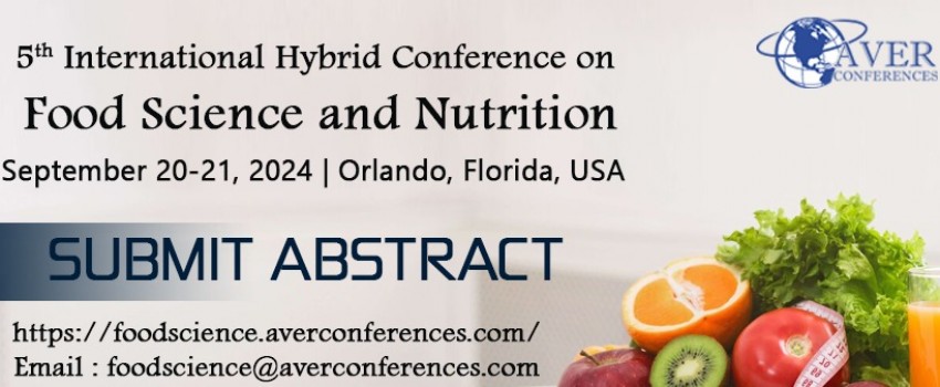 5th International Conference on Food Science and Nutrition