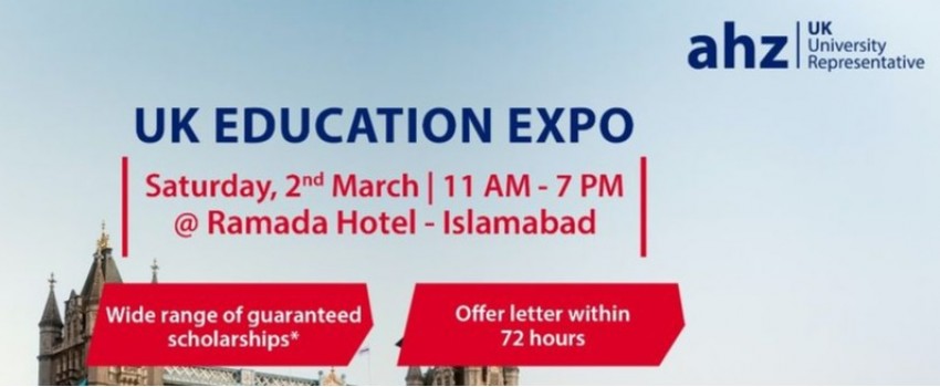 UK Education Expo 2024 at Ramada Hotel in Islamabad