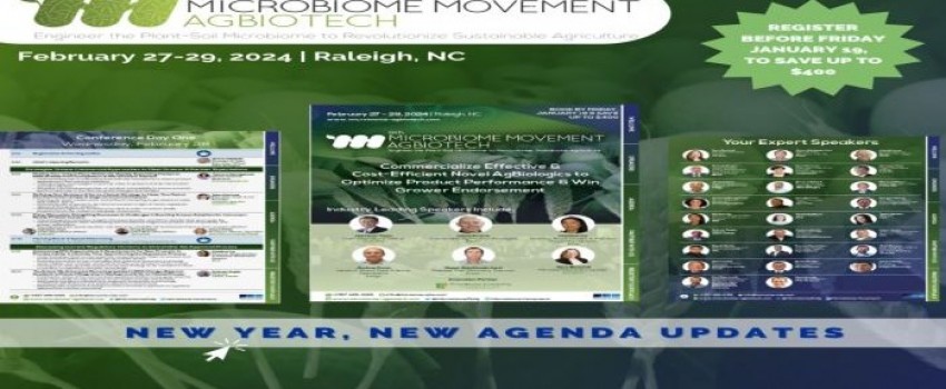 8th Microbiome Movement - AgBioTech 2024