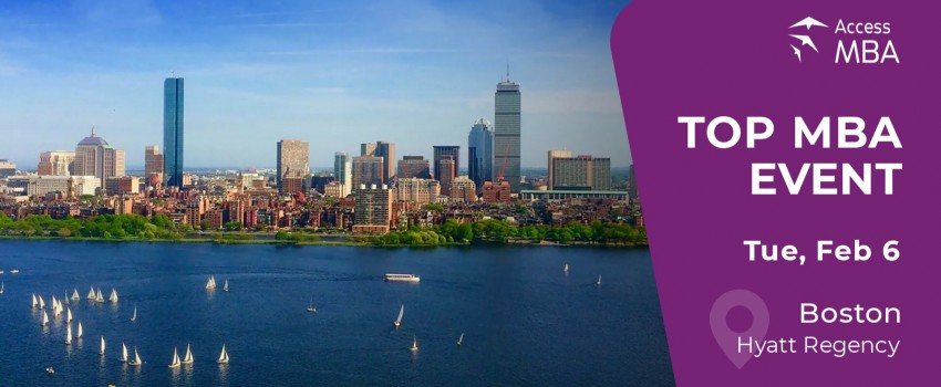 Access MBA in-person event on Tuesday, February 6 in Boston
