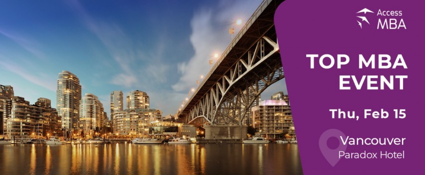 Access MBA In-Person Event | Vancouver 
