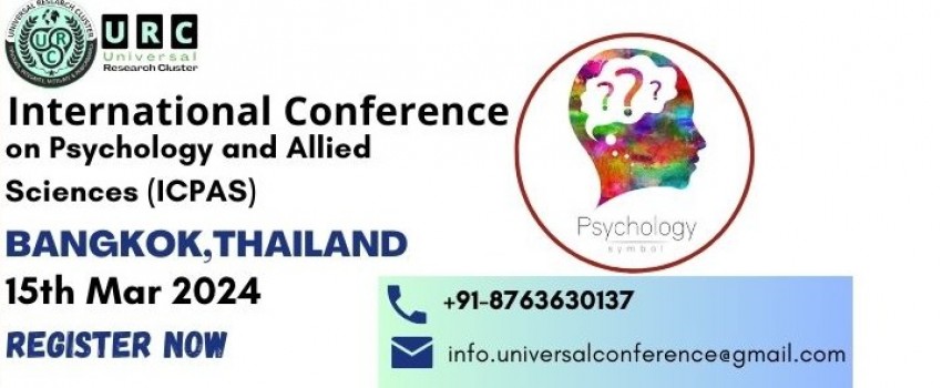 International conference on Psychology and Allied Sciences (ICPAS)