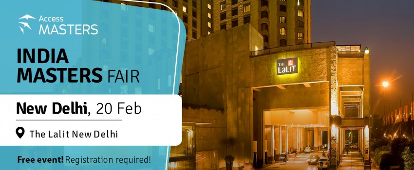 Go global: excel abroad with a Master's degree! 