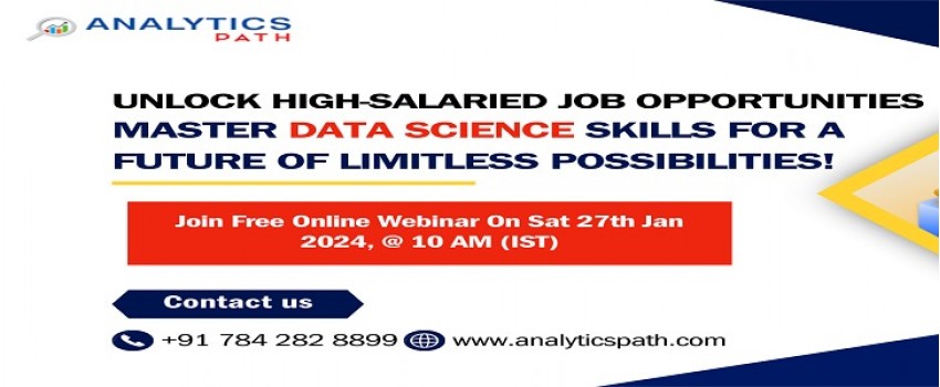Register for Free Data Science Webinar On Sat 27th Jan 2024, @ 10 AM (IST)