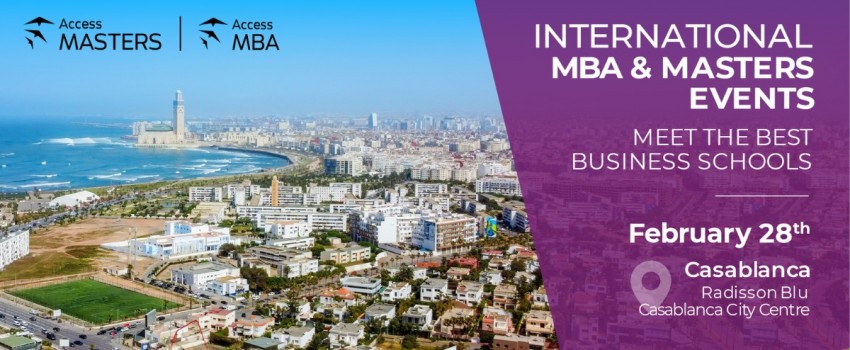 Exclusive In-Person MBA and Masters Events in Casablanca