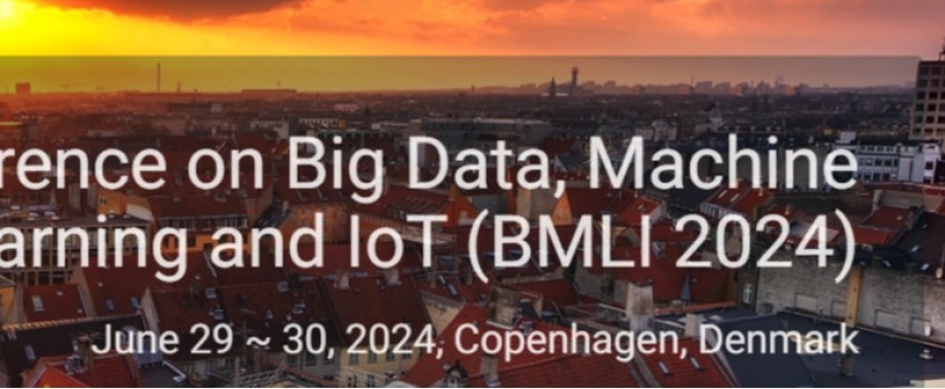 5th International Conference on Big Data, Machine Learning and IoT (BMLI 2024)