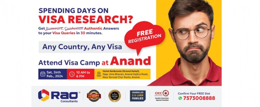 Visa Camp at Anand - Rao Consultants