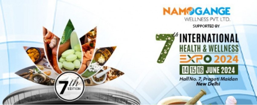 International Health & wellness Exhibition in Pragati Maidan