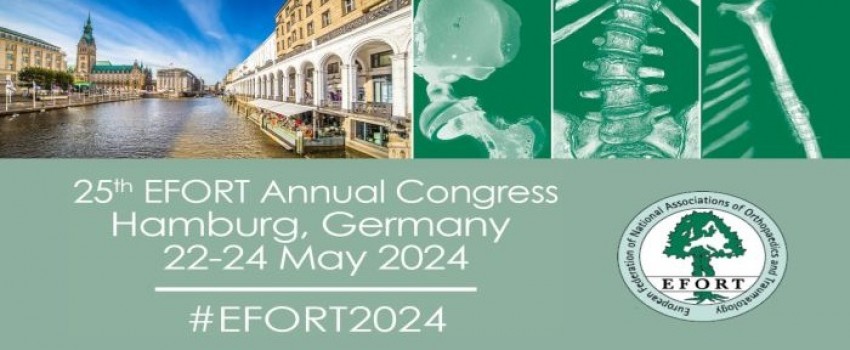 25th EFORT Annual Congress Hamburg, Germany | 22 - 24 May 2024