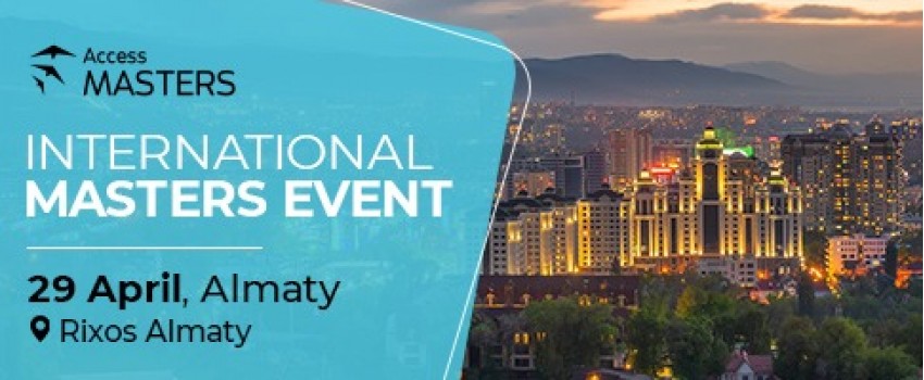 International Access Masters event in Almaty on 29 April