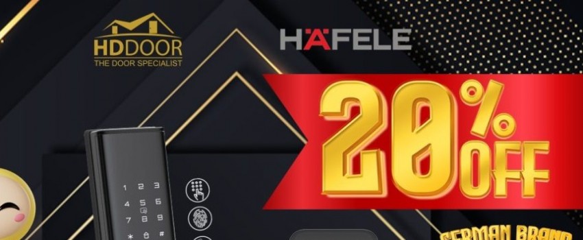 Limited Time Offer: Clearance Sale on Hafele Digital Lock Bundle!